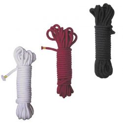 Shibari touw in drie kleuren